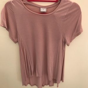 Basic pink Zara t shirt